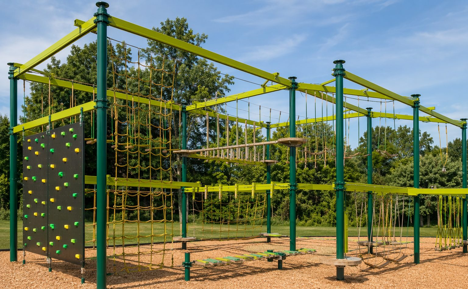 Heavy-duty obstacle course
